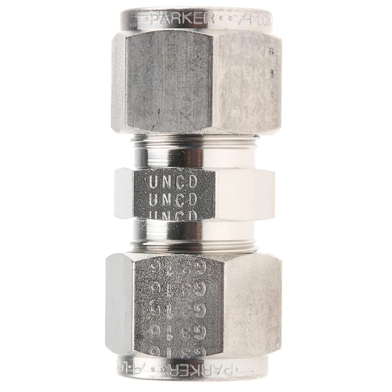 Parker Stainless Steel Pipe Fitting Union 1/2 in 8SC8-316
