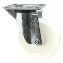 LAG Swivel Castor, 400 kg Load Capacity, 150 mm Polyamide Wheel, Galvanised Steel Frame, Model 17891