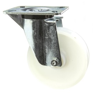 LAG Swivel Castor, 400 kg Load Capacity, 150 mm Polyamide Wheel, Galvanised Steel Frame, Model 17891