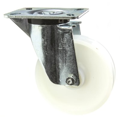 LAG Swivel Castor, 400 kg Load Capacity, 150 mm Polyamide Wheel, Galvanised Steel Frame, Model 17891