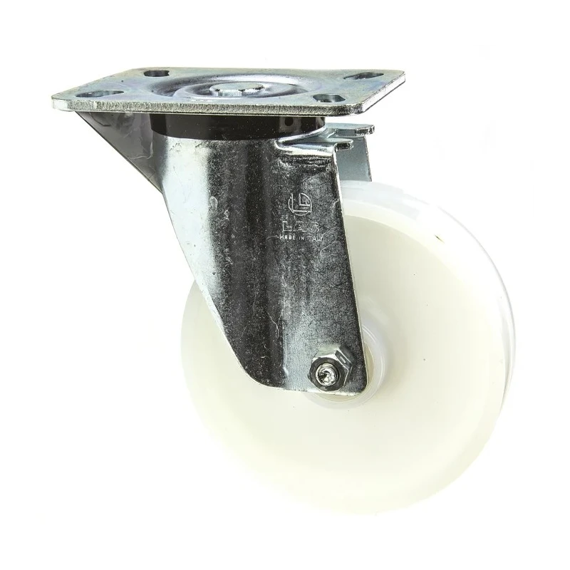 LAG Swivel Castor, 400 kg Load Capacity, 150 mm Polyamide Wheel, Galvanised Steel Frame, Model 17891