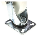 LAG Swivel Castor, 400 kg Load Capacity, 150 mm Polyamide Wheel, Galvanised Steel Frame, Model 17891
