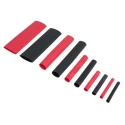 TE Connectivity Heat Shrink Tubing Black, Red Polyolefin Flame Retardant 2:1 Ratio RNF-100-KIT-BLACK/RED