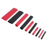 TE Connectivity Heat Shrink Tubing Black, Red Polyolefin Flame Retardant 2:1 Ratio RNF-100-KIT-BLACK/RED