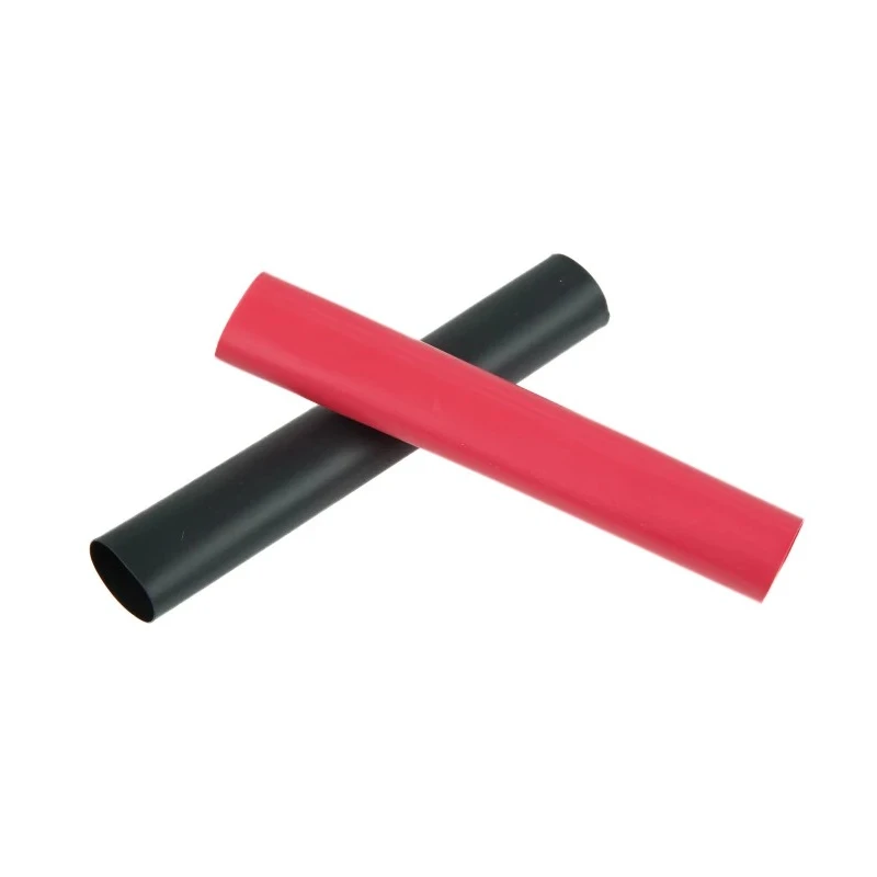 TE Connectivity Heat Shrink Tubing Black, Red Polyolefin Flame Retardant 2:1 Ratio RNF-100-KIT-BLACK/RED