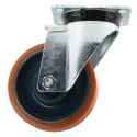 LAG Swivel Castor 450 kg Load Capacity 150 mm Polyurethane Wheel Galvanised Steel Frame 23617