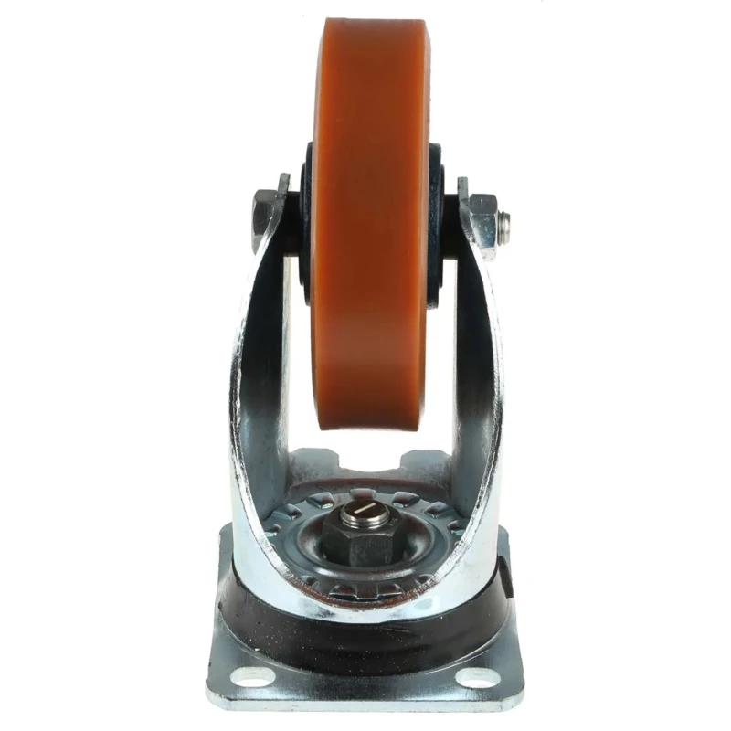 LAG Swivel Castor 450 kg Load Capacity 150 mm Polyurethane Wheel Galvanised Steel Frame 23617