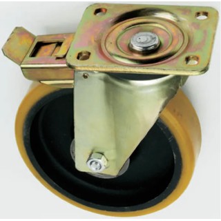 Tente Swivel Castor Heavy Duty Polyurethane Wheel 160 mm Diameter 750 kg Load Capacity 4687FTP160P63