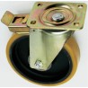 Tente Swivel Castor Heavy Duty Polyurethane Wheel 160 mm Diameter 750 kg Load Capacity 4687FTP160P63
