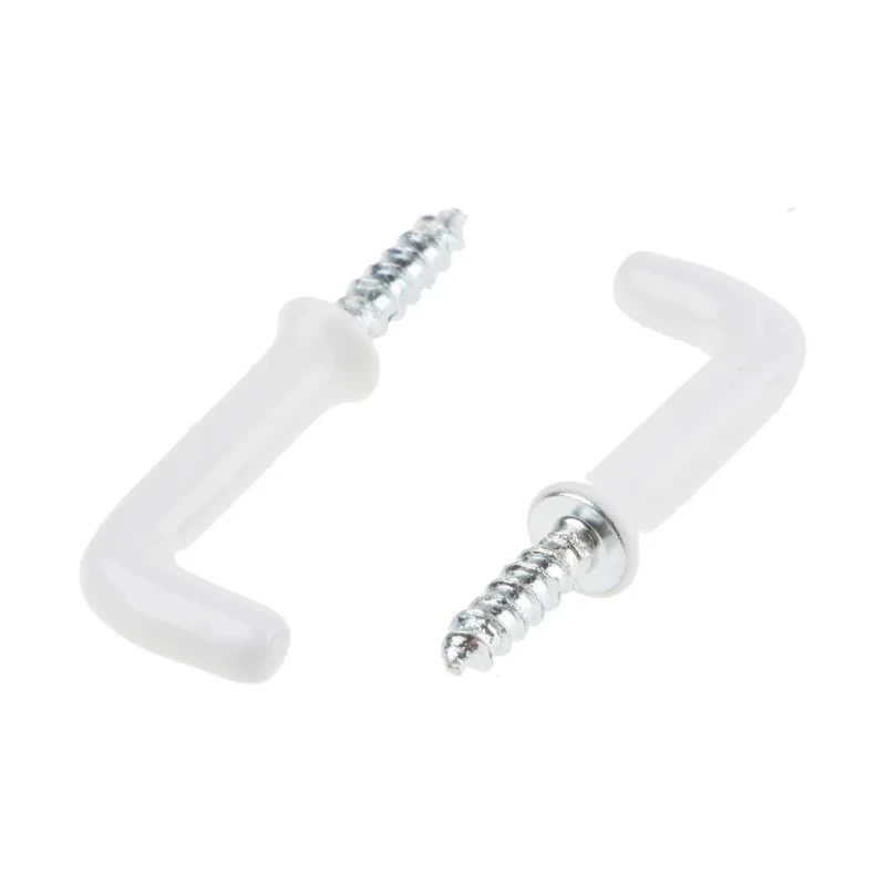 RS PRO Steel Shouldered Right-Angle Hook 31mm Overall Length, 20mm Hook Opening Width 397-5468