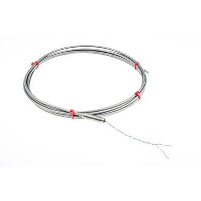 RS PRO Mineral Insulated Type K Thermocouple 3 mm Diameter, 3 m Length, Inconel 600 Probe, 1100 °C Max 455-3750