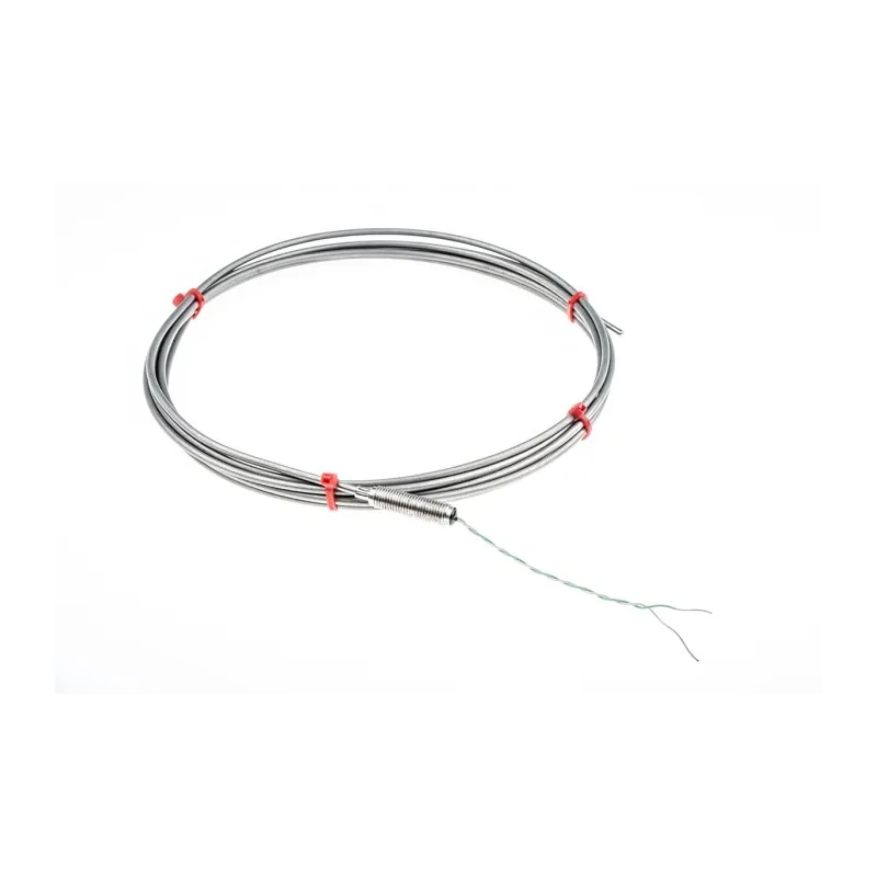 RS PRO Mineral Insulated Type K Thermocouple 3 mm Diameter, 3 m Length, Inconel 600 Probe, 1100 °C Max 455-3750