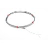 RS PRO Mineral Insulated Type K Thermocouple 3 mm Diameter, 3 m Length, Inconel 600 Probe, 1100 °C Max 455-3750