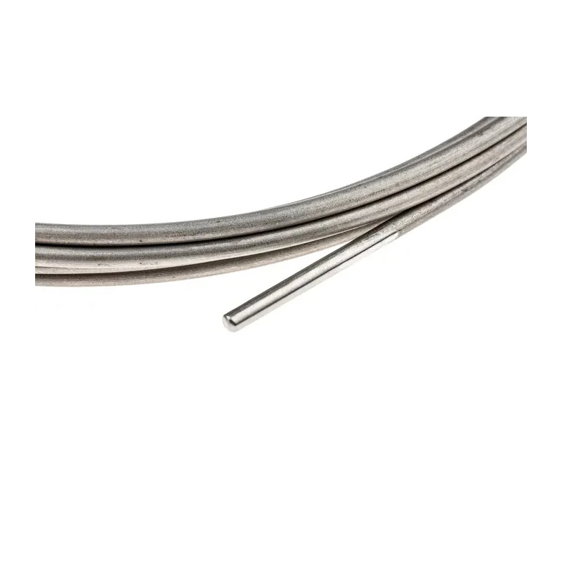RS PRO Mineral Insulated Type K Thermocouple 3 mm Diameter, 3 m Length, Inconel 600 Probe, 1100 °C Max 455-3750