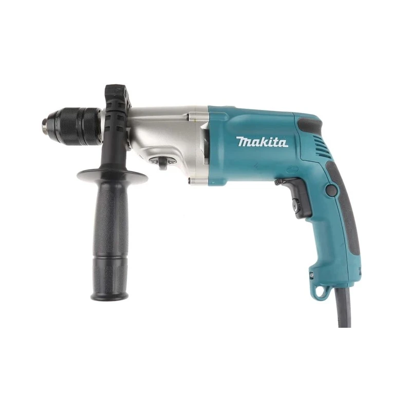 Makita Corded HP Series Hammer Drill 230V 720W 0, 1200, 2900rpm 1.5-13mm Keyless Chuck HP2051F/2