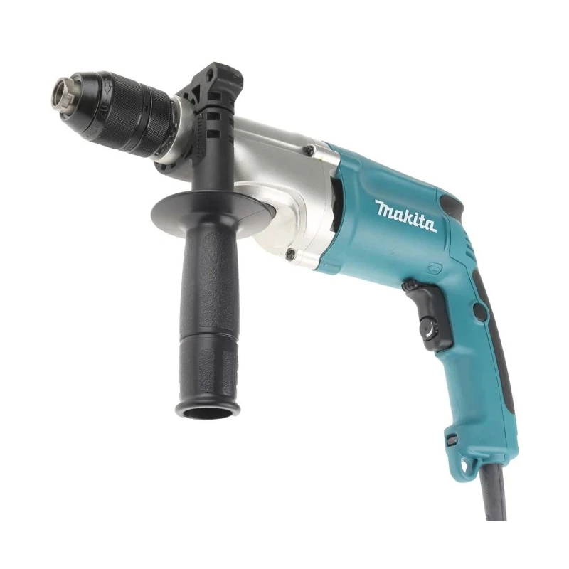 Makita Corded HP Series Hammer Drill 230V 720W 0, 1200, 2900rpm 1.5-13mm Keyless Chuck HP2051F/2