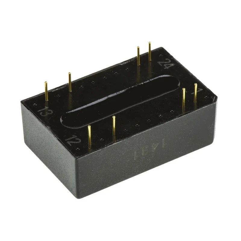 TRACOPOWER TEL 5 PCB Mount Dual Output DC/DC Converter 12V dc 250mA 36V dc Input 18V Input 5W 85°C Max Temperature TEL 5-2422