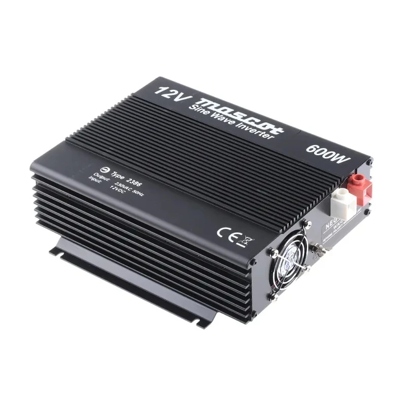 Mascot 600W Power Inverter with 10V dc, 15V dc, 20V dc, 30V dc Input and 230V ac Output 2386000040