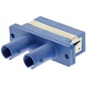 RS PRO Fibre Optic Adapter ST to SC Multimode Duplex Plastic Blue Connector 422-6032