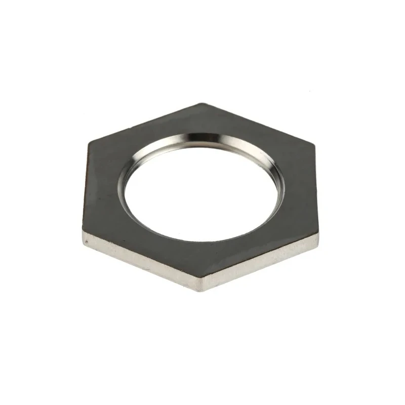 RS PRO Silver 316 Stainless Steel Cable Gland Locknut, M25 Thread 471-1401