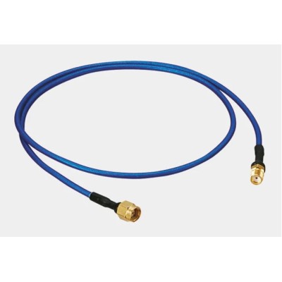 Yuetsu SMA Series RF Coaxial Cable 50 Ω, 1 m Length, Teflon Jacket, Brass Conductor, Terminated 981-NY16-1M0
