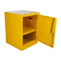 RS PRO Yellow Steel Lockable 1 Door Flammable Cabinet 609 mm x 457 mm x 457 mm 424-5370