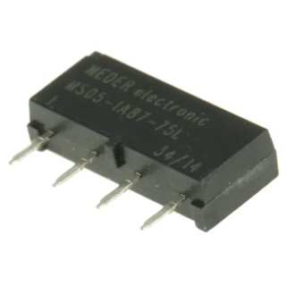 Meder Reed Relay Normally Open Micro SIL Coil Protection Diode UL Approved MS05-1A87-75L