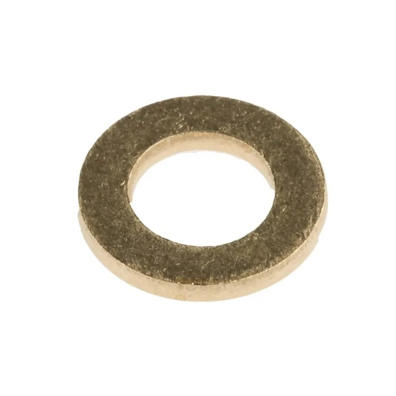 RS PRO Brass Plain Washers, M6, DIN 125A, 12mm OD, 6.40mm ID, 1.6mm Thickness 483-2621
