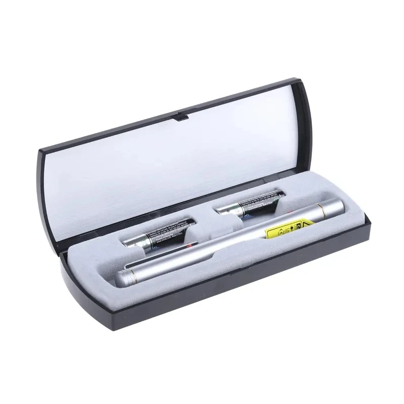 Legamaster Laser Pointer with Red Laser Dot 140mm Length, Wireless Range 100m, Batteries Included 5757-00