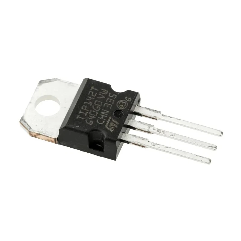 STMicroelectronics Darlington Transistor NPN 10 A 100 V TO-220 Package TIP142T