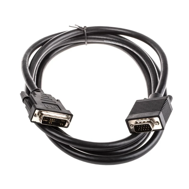 Roline Male DVI-D to Male HD15 Adapter DVI Cable 5 m HD15 