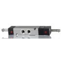 Norgren Pneumatic Solenoid Valve 5/2, 5/3, 3/2, 2 x 3/2 Directional Control Aluminium Body 24V V61B611A-A2000