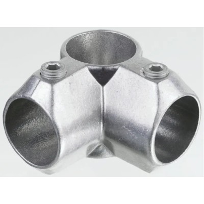 Kee Lite 90° Connector Connecting Component Strut Profile Type 6 Round Tube Size 33.7 mm L21-6