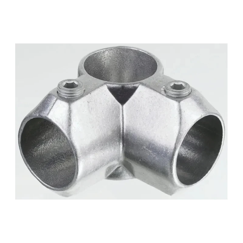 Kee Lite 90° Connector Connecting Component Strut Profile Type 6 Round Tube Size 33.7 mm L21-6