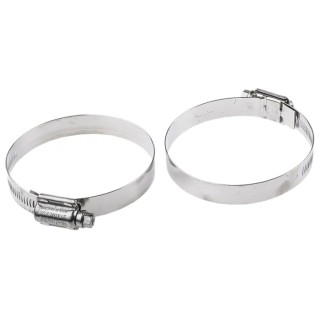 HI-TORQUE Stainless Steel Slotted Hex Worm Drive Hose Clip 70-90 mm ID HTM90P