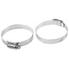 HI-TORQUE Stainless Steel Slotted Hex Worm Drive Hose Clip 70-90 mm ID HTM90P