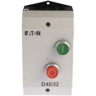 Eaton D4E Direct On Line (DOL) Motor Starter 400V AC, 4 kW, 3 Phase, IP65 118502 D4E/I2/3P(400V50HZ,440V60HZ)