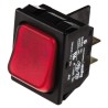 TE Connectivity Illuminated DPST On-Off On-Off Rocker Switch Panel 1634201-4