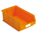 RS PRO Polypropylene Storage Bin 510 mm x 315 mm x 200 mm Orange 469-5157