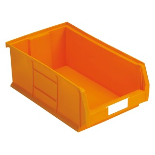 RS PRO Polypropylene Storage Bin 510 mm x 315 mm x 200 mm Orange 469-5157