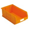 RS PRO Polypropylene Storage Bin 510 mm x 315 mm x 200 mm Orange 469-5157