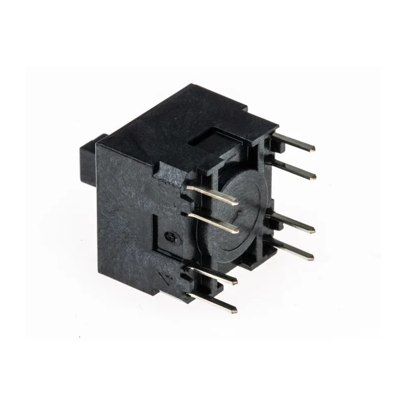 MEC Push Button Switch PCB Mount Silver Round DPDT IP54 