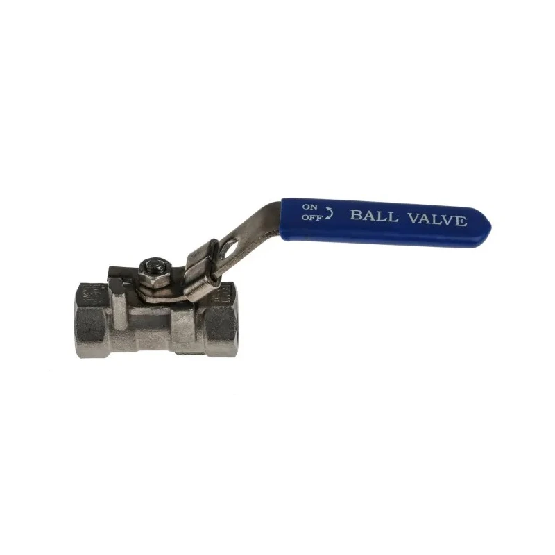 RS PRO ASTM A351-CF8M Stainless Steel Threaded 2-Way Ball Valve BSPP 1/4 Inch 68 Bar A351-CF8M