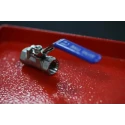 RS PRO ASTM A351-CF8M Stainless Steel Threaded 2-Way Ball Valve BSPP 1/4 Inch 68 Bar A351-CF8M