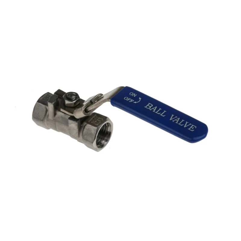 RS PRO ASTM A351-CF8M Stainless Steel Threaded 2-Way Ball Valve BSPP 1/4 Inch 68 Bar A351-CF8M