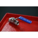 RS PRO ASTM A351-CF8M Stainless Steel Threaded 2-Way Ball Valve BSPP 1/4 Inch 68 Bar A351-CF8M