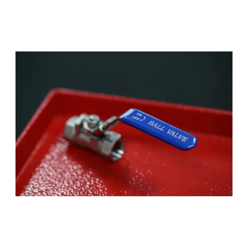 RS PRO ASTM A351-CF8M Stainless Steel Threaded 2-Way Ball Valve BSPP 1/4 Inch 68 Bar A351-CF8M