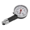 RS PRO Tyre Pressure Gauge Metal Body Dial 40 psi Accurate ±1.5 psi 499-8872