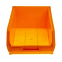 RS PRO Polypropylene Storage Bin, 350 mm x 205 mm x 130 mm, Orange 469-6762