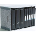 Fellowes Grey White Archive Box 6 Compartments H375mm x W285mm x D95mm W285mm